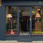 สติ๊กเกอร์ติดกระจก รูปแมว cat แต่งร้านสัตว์เลี้ยง ร้านตัดขน ตกแต่งบ้าน สติกเกอร์แต่งร้าน สติกเกอร์ไดคัท สติ๊กเกอร์ G0394