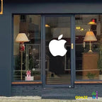 สติ๊กเกอร์ติดกระจก รูปแอปเปิ้ล apple ตกแต่งบ้าน แต่งร้านมือถือ สติกเกอร์ไดคัท สติ๊กเกอร์ G0422
